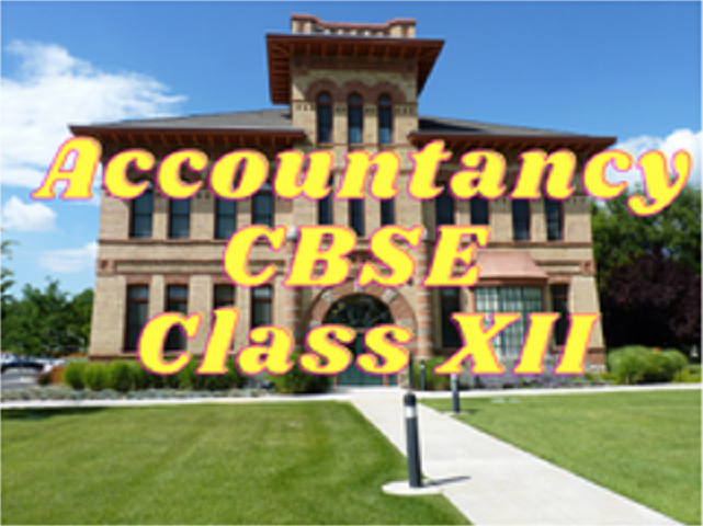 Accountancy (CBSE) - Class XII